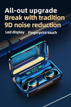 سماعات Araimo Air F9 Pro Plus الأصلية، مناسبة لعشاق الموسيقى والألعاب والحياة اليومية النشطة بدون تعقيد.