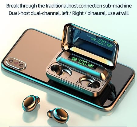 تحكم باللمس سريع وسهل لسماعات Araimo Air F9 Pro Plus، شحن سريع وتجربة موسيقية سلسة في كل مكان.