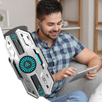 سماعات أذن CYXG بتقنية TWS، صوت قوي، إضاءة LED، بطارية 30mAh، وعلبة شحن 180mAh مناسبة للألعاب