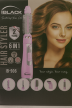 iBlack - 6-in-1 Hair Styler