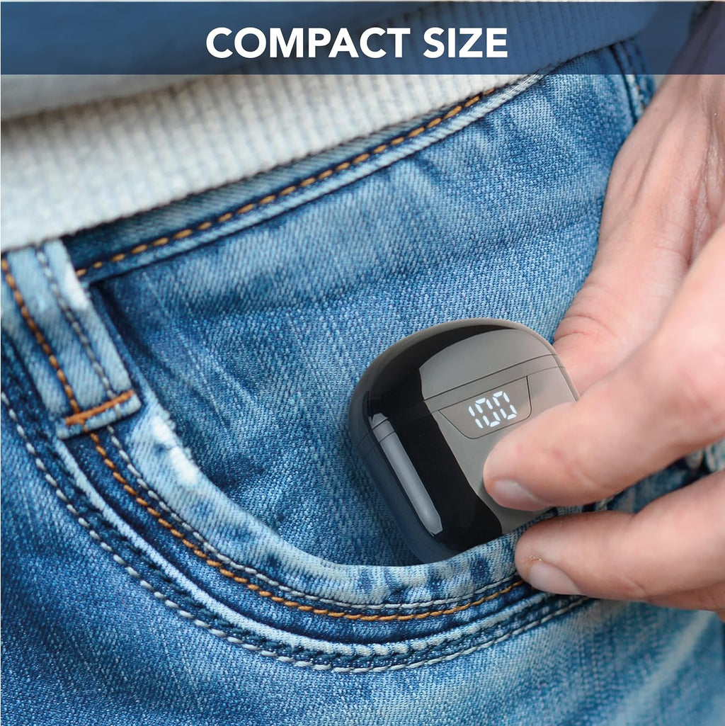 Cellular Line Seek TWS، سماعات لاسلكية مثالية للموسيقى والمكالمات أثناء التنقل والسفر.