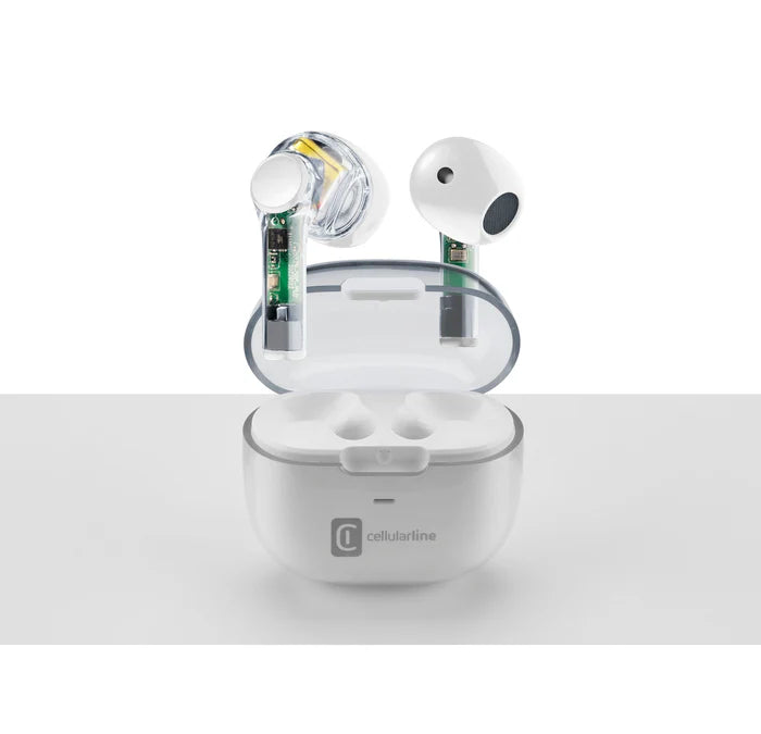 وظيفة Double Master وسماعات Cellular Line TWS لتوفير البطارية وتجربة موسيقية ممتدة طوال اليوم.