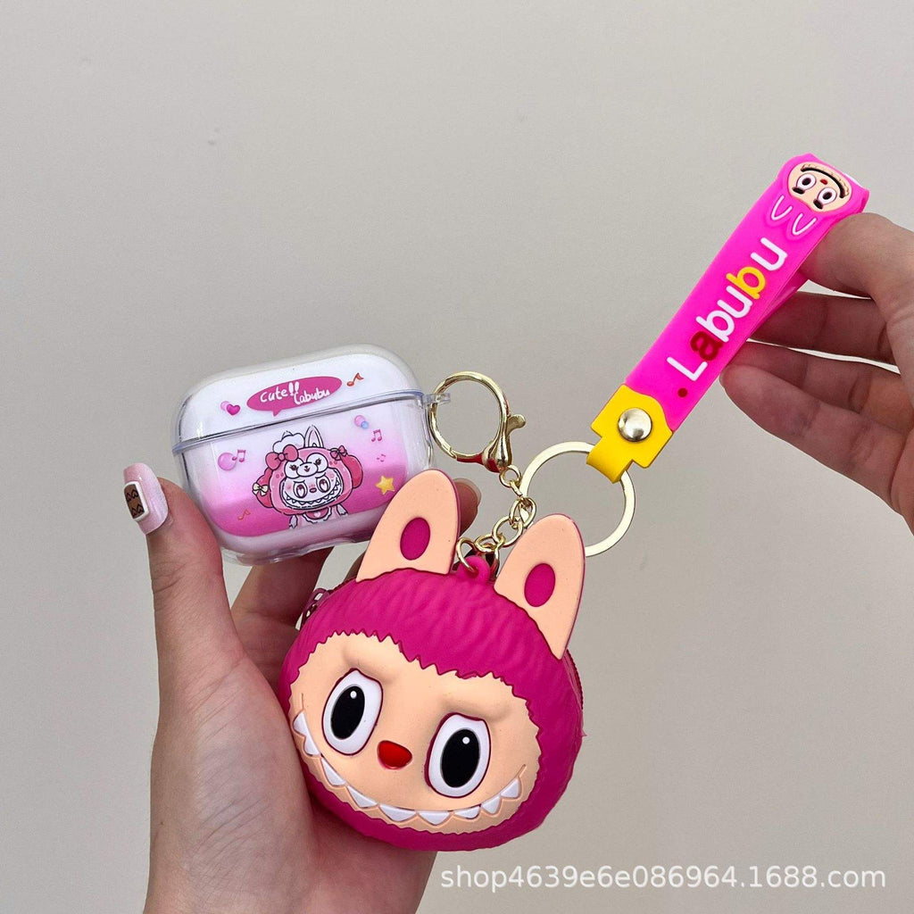 سماعات Labubu TWS الأصلية، صوت نقي وعالي الجودة مع اتصال لاسلكي حر وتجربة موسيقية غامرة.