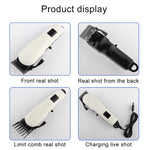 ماكينة حلاقة لاسلكية قوية للرجال مع محرك عالي الأداء يضمن قصًا سلسًا حتى على الشعر الكثيف والسميك.