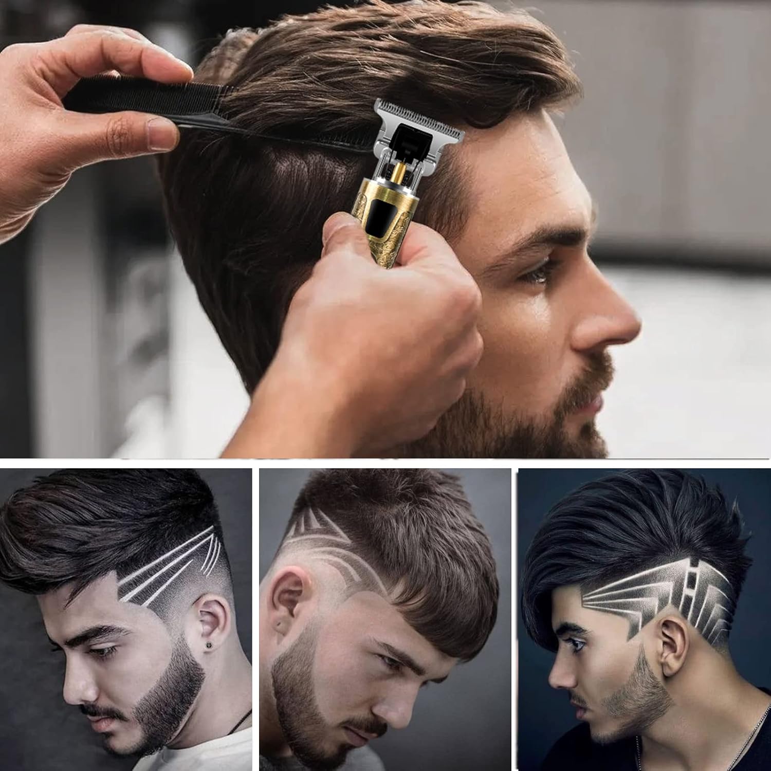 "ترمّيز فنتج احترافي بقص قريب للجلد وتصميم مريح ليد ثابتة، مناسب للقصات الحديثة والفيد وتحديد اللحية بدقة."