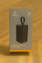 باور بنك فولت 22.5 واط بقدرات ضخمة وشاشة LCD لعرض الطاقة، حماية متقدمة وشحن سريع مناسب للهواتف والأجهزة المتعددة