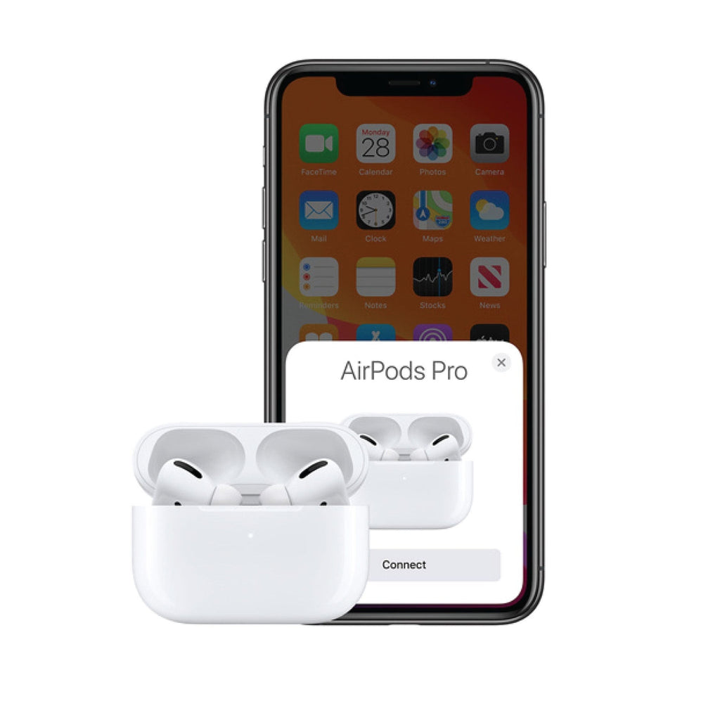 AirPods Pro 2 مع MagSafe، تصميم أصلي من Apple وتجربة استماع مريحة وعالية الجودة طوال اليوم.