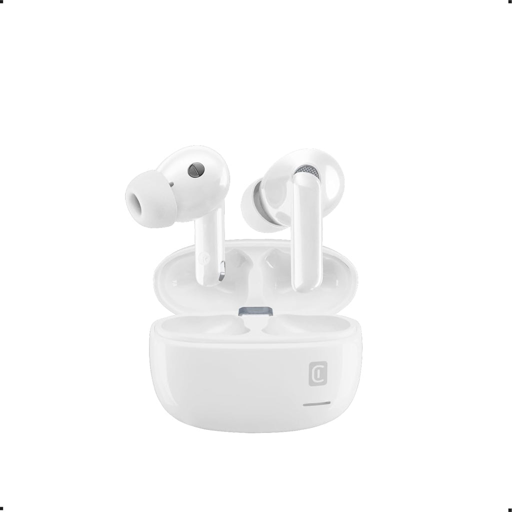 استمتع بحرية تامة مع سماعات Cellular Line، تقنية حديثة لإلغاء الضوضاء وصوت نقي أثناء السفر والعمل.