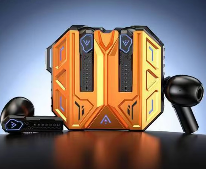 "سماعات CYXG TWS بتقنية بلوتوث 5.49 وعلبة شحن LED مستقبلية توفر صوت ستيريو قوي وتجربة لعب منخفضة التأخير للاعبين"