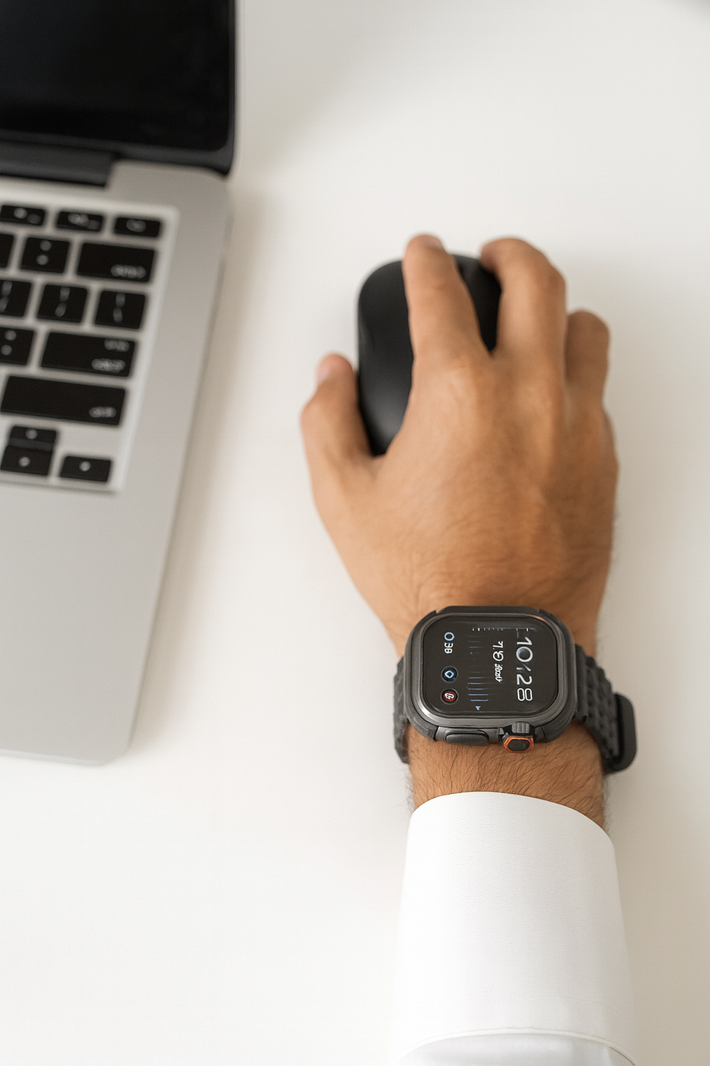 "ساعة iLV الذكية 7 في 1 مقاومة للماء مع شاشة واضحة وتصميم رياضي متعدد الوظائف لتتبع اللياقة والنشاط اليومي"