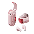 "سماعات لاسلكية Bluetooth 5.4 بتقنية صوت واضحة ووحدة 13مم، مع علبة شحن سريعة وتصميم خفيف للاستخدام اليومي"